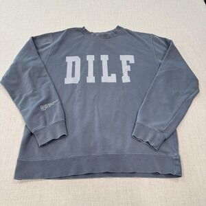 Call Her Daddy Womens Medium DILF Sweatshirt Pullover Podcast Barstool Sports